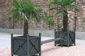 Donice na drzewa stalowe