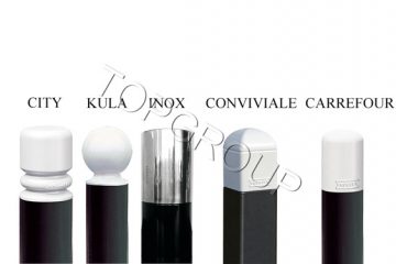 Słupki dla niedowidzących