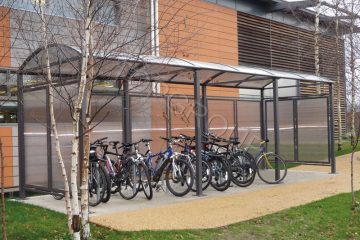 Wiata ŁUKOWA rowerowa