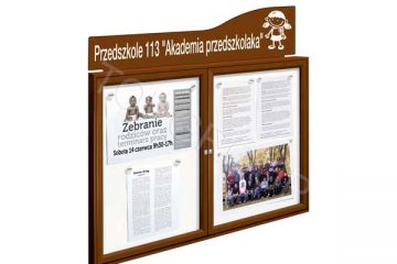 Gablota Traditional dwudrzwiowa