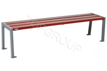 Ławka drewniana bez oparcia Silaos