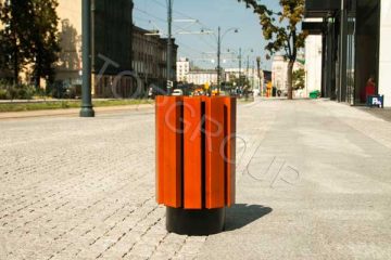 Kosz na śmieci Ateny