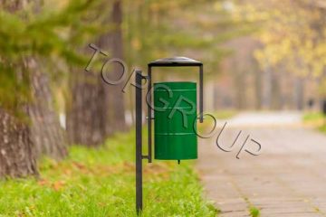 Kosz na śmieci miejski