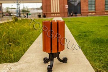 Kosz na śmieci Praga