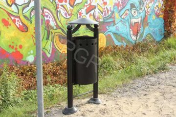 Kosz na śmieci Monako