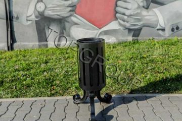 Kosz na śmieci Praga 2