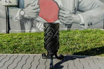 Kosz na śmieci Praga 3