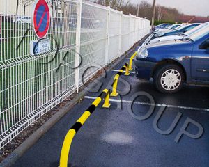 Barierki ochronne niskie