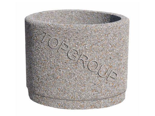 Donice betonowe okrągłe 50x40