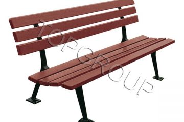 Ławka z oparciem Aubel