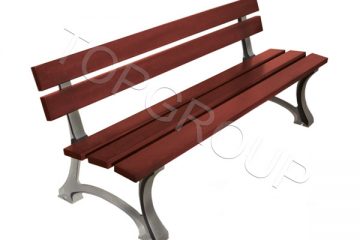 Ławka z oparciem Mora