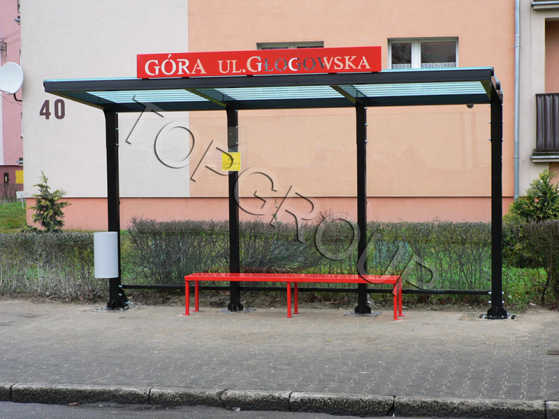 Wiata FLOW przystankowa