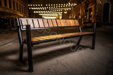 Ławka Gladiator Prestige z podłokietnikiem