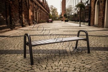 Ławka Spartan WPC bez oparcia