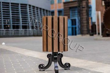 Kosz na śmieci Praga WPC