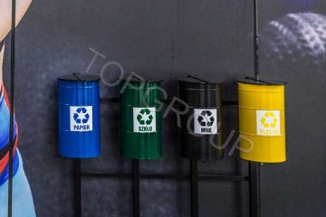 Kosz na śmieci Tulipan