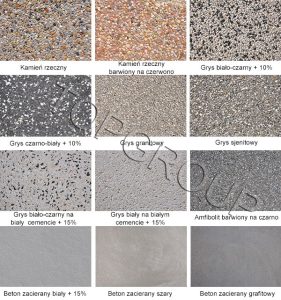 Dostępne kolory betonu 2