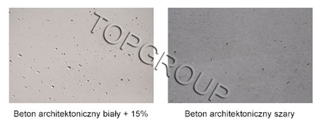 Dostępne kolory betonu architektonicznego