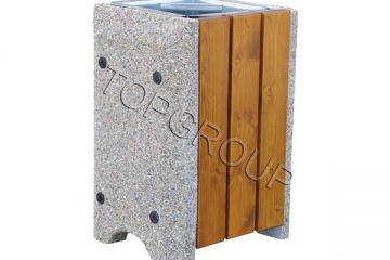 TopGroup producent miejskich koszy betonowo-drewnianych 1-49
