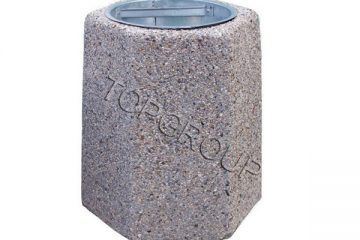 TopGroup producent koszy betonowych sześciokątnych 40l 1-03