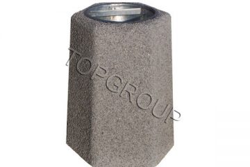 TopGroup producent koszy betonowych sześciokątnych o pojemności 40 litrów