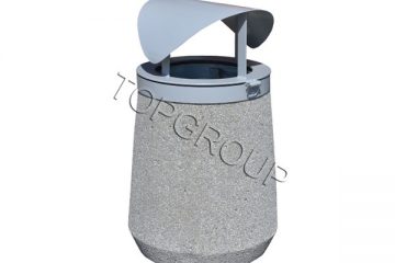 Tanie kosze betonowe z daszkiem 1-58