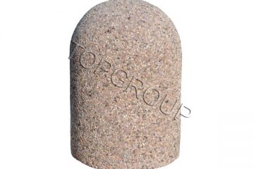 TopGroup producent słupków betonowych parkingowych o wysokości 50 cm