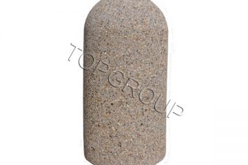 TopGroup producent słupków betonowych wysokość 80 cm średnica 40 cm