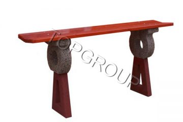 Topgroup Ławka betonowa bez oparcia 4-10