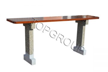 Topgroup Ławka betonowa bez oparcia 4-17