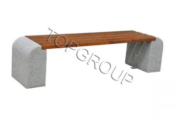 Topgroup Ławka betonowa bez oparcia 4-49