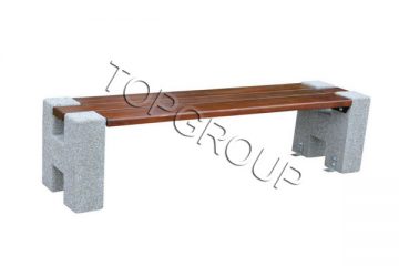Topgroup Ławka betonowa bez oparcia 4-50
