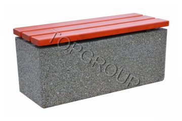 Topgroup Ławka betonowa Metrówka bez oparcia 4-39