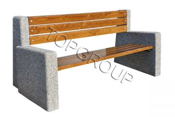 Topgroup Ławka betonowa Sofa 4-15