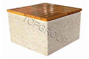 Topgroup Ławka betonowa Sześcian II 4-31